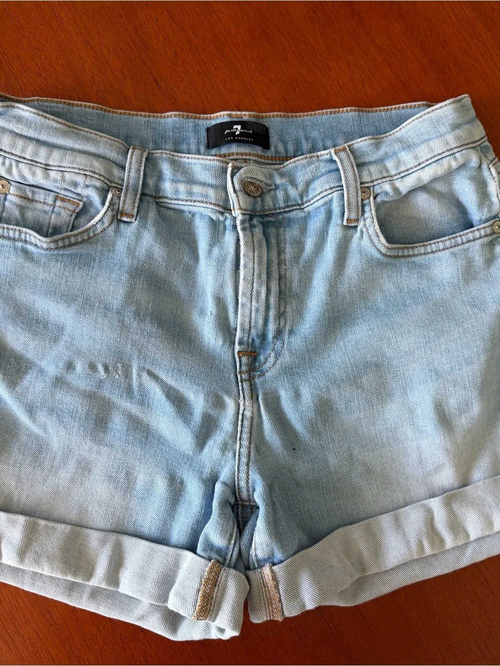 7 For All Mankind light blue